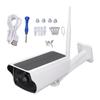 Solar Powered Security Camera 1080P 2MP Night Vision PIR Motion Detection Two Way Audio IP67