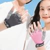 Wear-Resistant Fingerless Exercise Gloves Half Finger Kids Cycling Gloves  Boys and Girls