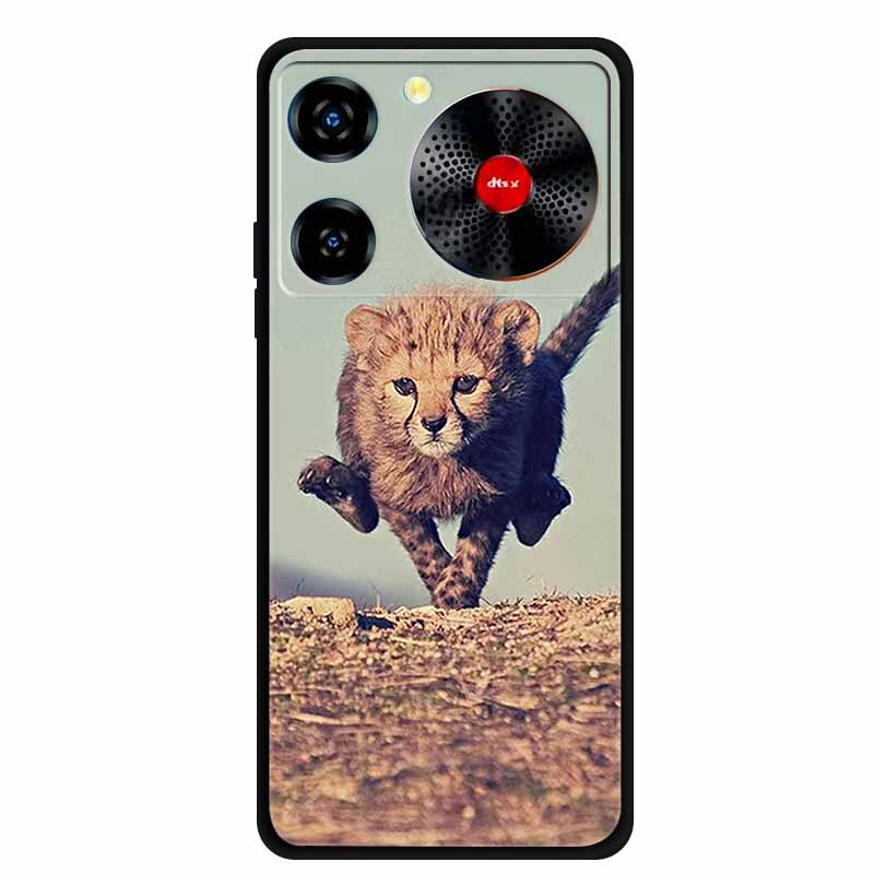 Для ZTE nubia Music 6.6" Чехол Модный Черный Силиконовый Мягкий Чехол для Телефона Для Z2353 ZTE nubia Music TPU Ударопрочный Защитный Чехол