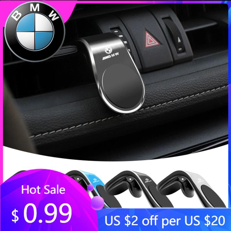 LCHGA1 2026 Car Sticker Car Magnetic Phone Holder Air Vent Clip Mount Rotation For BMW iX3 F07 E46 F48 F39 F34 F40 F45 F46 G30 G20 G32