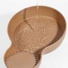 Wide Mouth Tortoise Food Bowl Non-Slip Turtle Pond Amphibians Water Bowl  Terrarium Decor