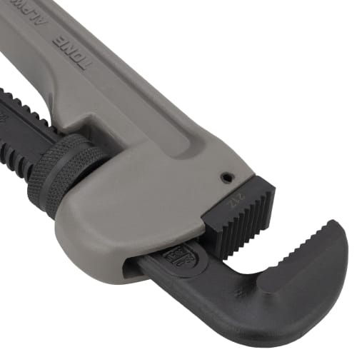 TONE Aluminum Pipe Wrench ALPW-350 Applicable Pipe Diameter 50A Total Length 327mm Maximum Opening 70mm
