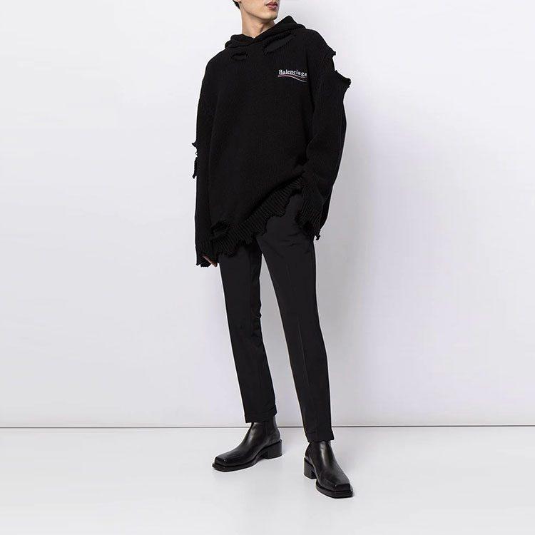 Balenciaga Свитер Унисекс Черный 662718T32121069