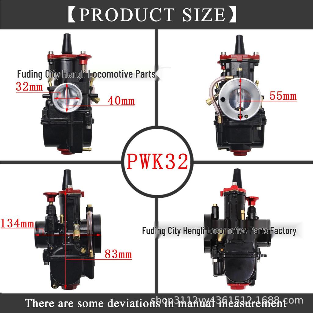 PWK Slide Valve Carburetor for 24-34mm ATV/UTV Racing