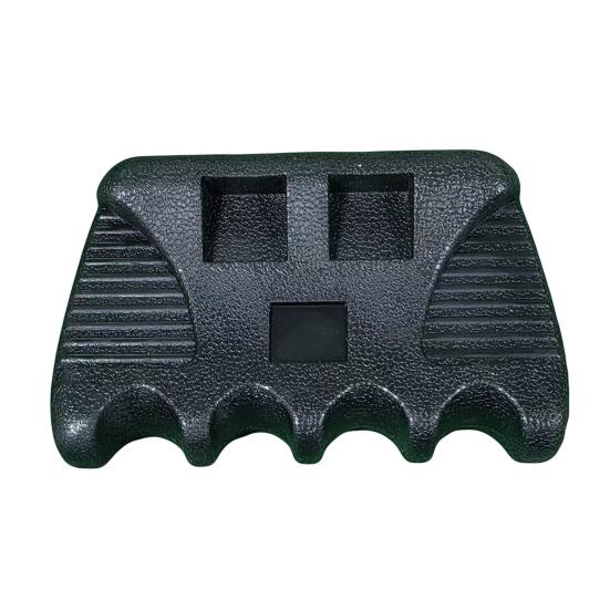 Pool Cue Holder Portable Weighted Cue Rest with Chalk Holder 4-Cues Billiard Cue Rack Mini Pool Stick Holder for Table