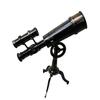 25.4 Cm Nautical Solid Brass Old Antique Desk Tripod Telescope