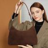 Women's 2024 Genuine Leather Large Capacity Frosted Shoulder Tote Bag