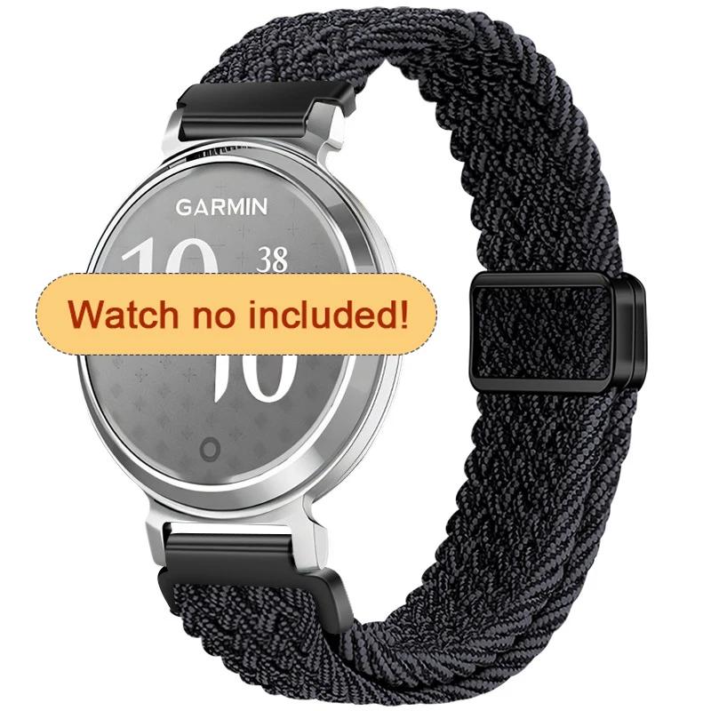 Ремешок для часов Garmin Lily2 Магнитный сменный для умных часов Нейлоновый ремешок для Garmin Lily2 Active 14 мм Дышащий браслет