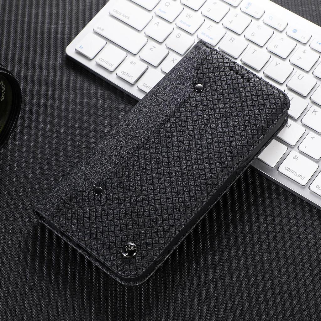 Кожаный чехол для Samsung Galaxy XCover 7, Honor X8B и Nothing Phone 2A со слотом для карт