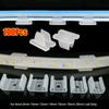 100Pcs Plastic LED Strip Fixed Clips Wall Lamp Holder Connector For Fixing 2835 Neon Light