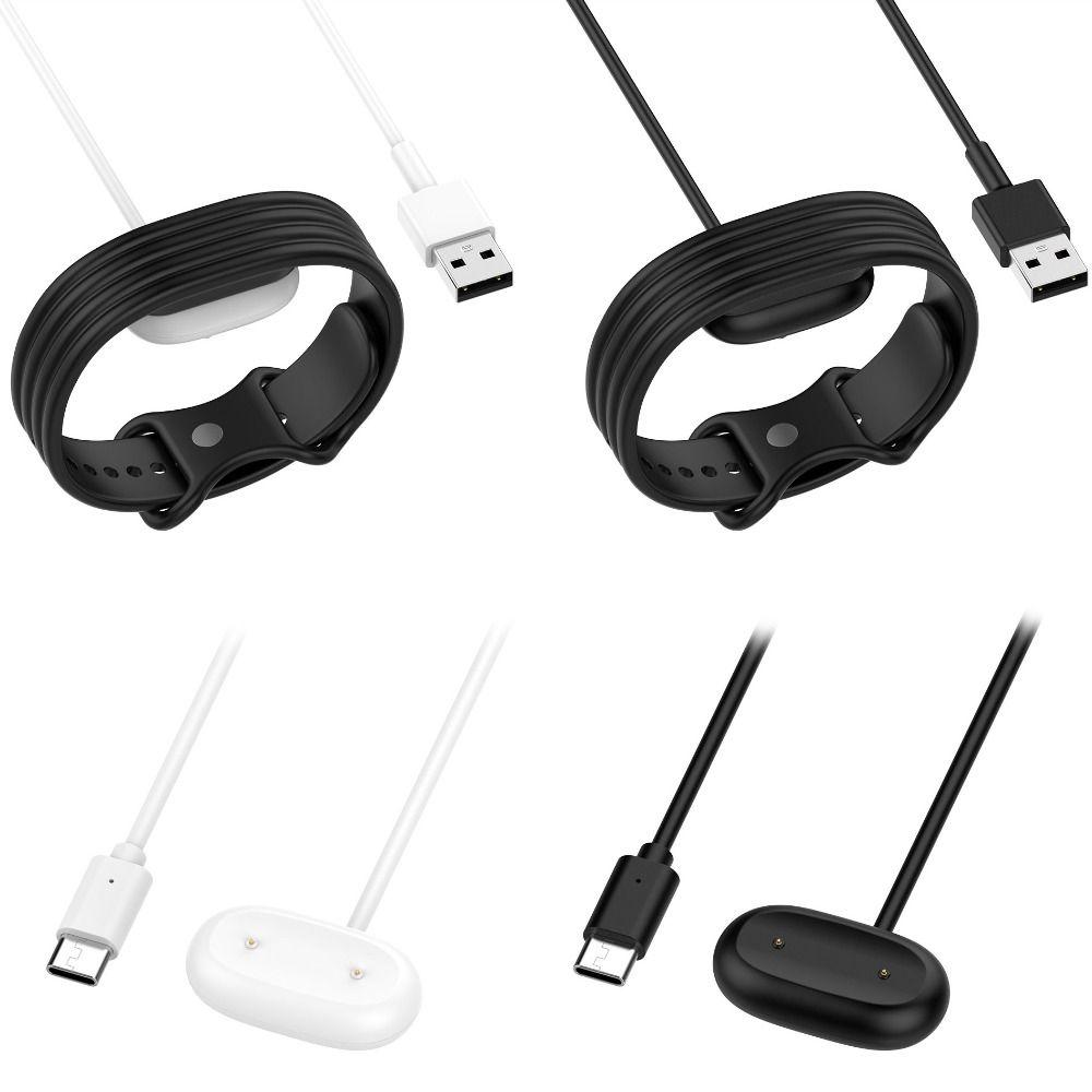 USB-A/C Magnetic Charging Cable 1M Cord Wire Adapter Dock Charger Adapter for Google Fitbit Air