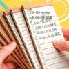 Kraft Paper Notepad: Small, Tearable Grid Notebook for Students & Work