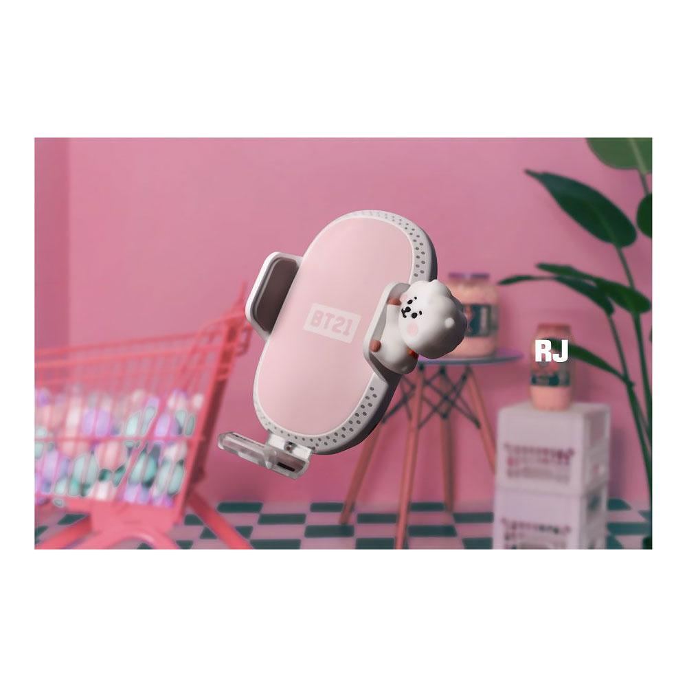 BT21 Air Clean Fast Беспроводное автомобильное зарядное устройство