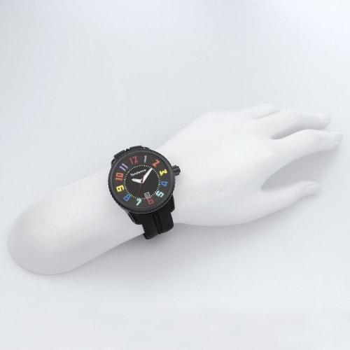 Tendence Gulliver Medium Watch, Black Dial, Stainless Steel, Mineral Glass, Quartz Movement, 42mm, Women's, TY930610