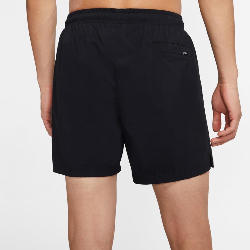Nike Мужские тканые спортивные шорты с логотипом, черные CD0581-010