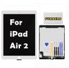 Ремонтный комплект Funbero с ЖК-дисплеем и сенсорной панелью для iPad Air 2 A1566, A1567 - Инструменты для ремонта в комплекте (белый)
