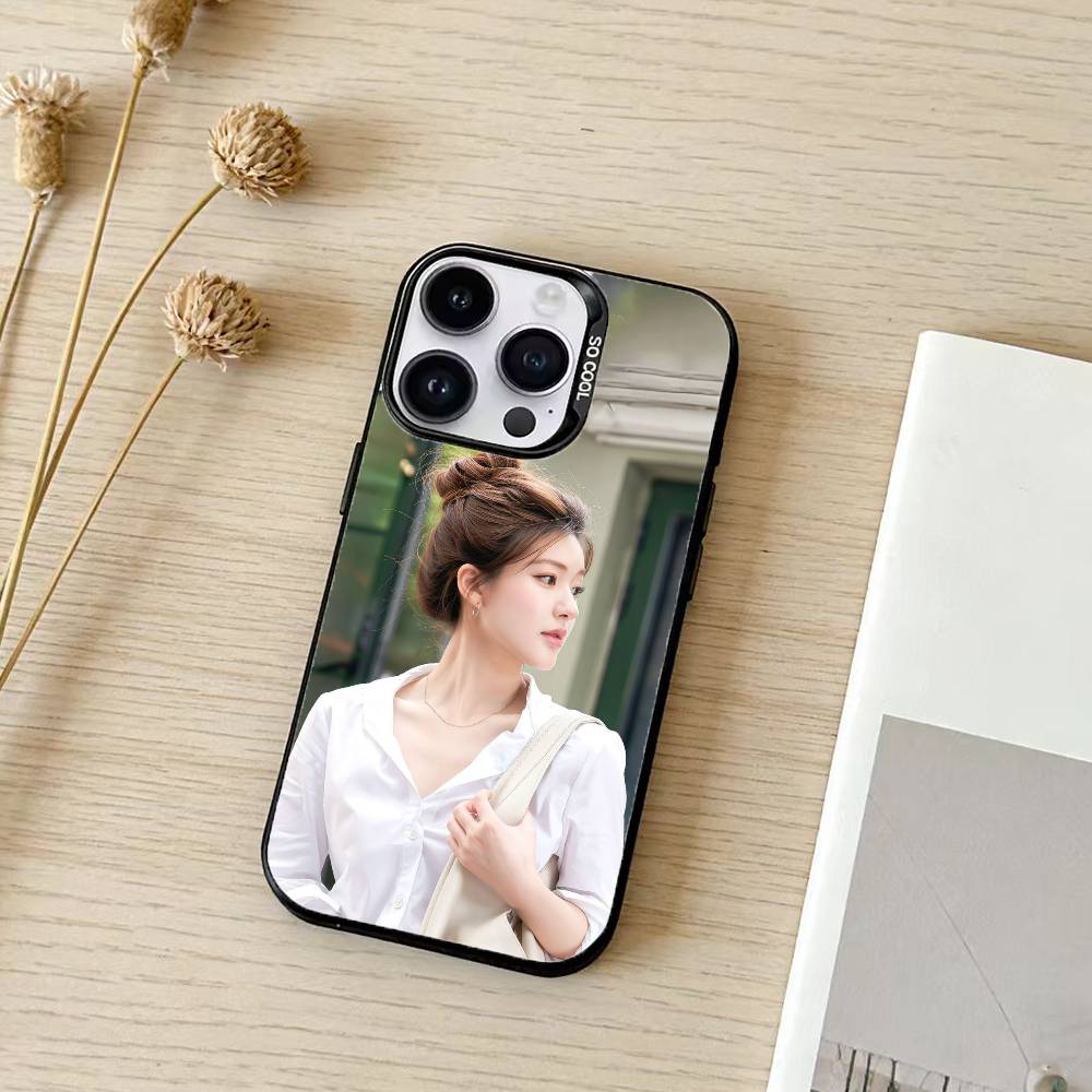 Чехол для телефона Z-Zhao Lusi Цвет Серебряный Корпус Для IPhone 17 16 15 14 13 12 11 Pro Max Plus