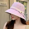 Весна-лето Кепки с широкими полями, быстросохнущая шляпа рыбака, легкая женская шляпа от солнца, солнцезащитный крем для улицы, дышащая шляпа от солнца