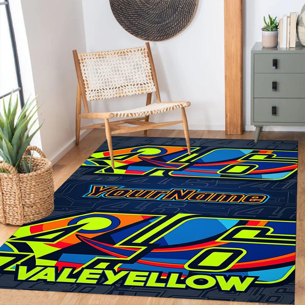 Doctor46 Customize Text Floor Mat Suitable For Decorate Room Foyer Kitchen Balcony Antislip Rug Decorate Offices Spiritual Gift
