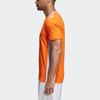 adidas Мужские Футбольные Майки Оранжево-Желтые Средние Прямой Крой CD8366