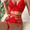 Sexi Babydoll Lace Bra And Panty Set Perspective Sex Erotic Costumes Lingerie Set Underwear Dress Porn Sexy Lingerie For Women