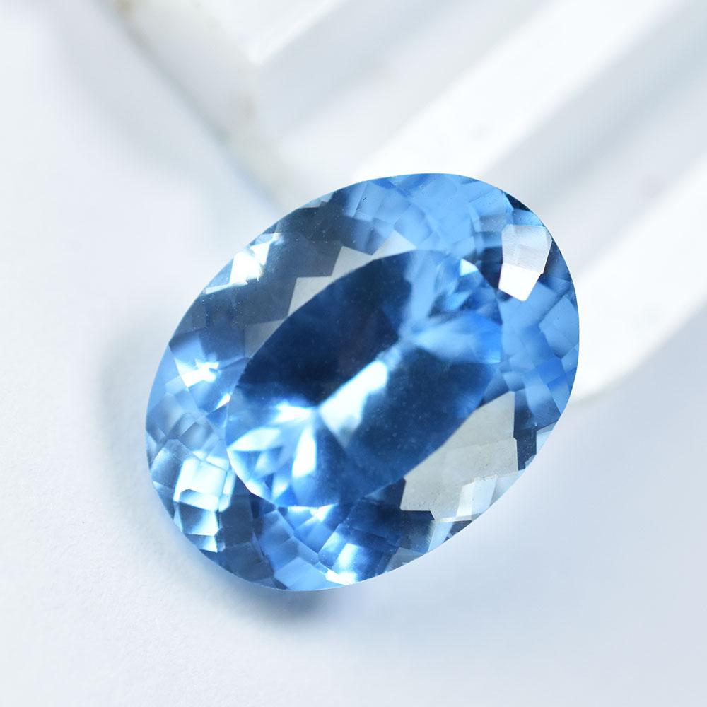 Natural Blue Sapphire Loose Gemstone Oval Cut 7.5 ct September Birthstone for Gem Collections