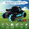 Remote Control Tank Water Bomb Tank Electric Gesture Remote Control Water Bomb Tank Car Multiplayer Children's toyA