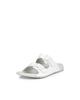 ECCO Cosmo Women's Slide Sandals, Bright White, Size 25.0 Cm, 3E