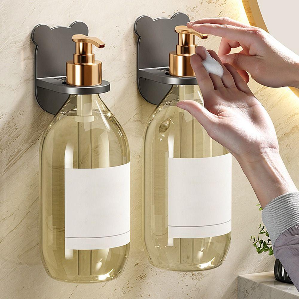 Clip Bathroom Kitchen Soap Bottle Holder Detergent Bottle Shelf Shampoo Holder Shower Gel Hanger