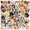 50 Husky Corgi German Shepherd Shar Pei Dachshund Multi-Series Graffiti Dog Mix And Match Stickers