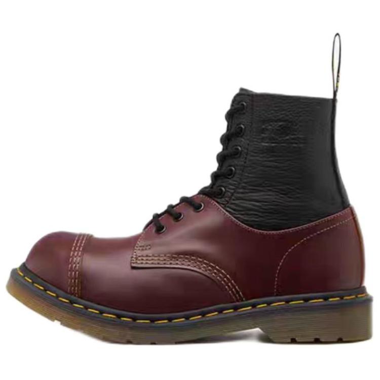 Dr. Martens MM6 Maison Margiela X 1460 Twisted and Reimagined Oxblood Black Men Sneakers Red SH3WU0008P8029-H6077