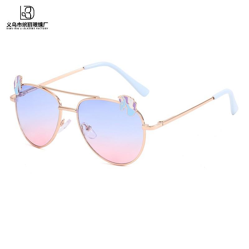 Детские солнцезащитные очки Милый пони Тренд Мальчики и девочки Солнцезащитные очки Персонализированные детские очки