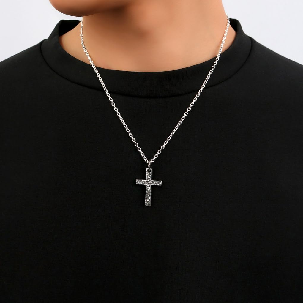 Gin No TRAVIS WALKER Travis Walker Target Cross Sterling with Official [Shinjuku Kura] Pendant, Silver, Chain, Charm, Authentic, Men's