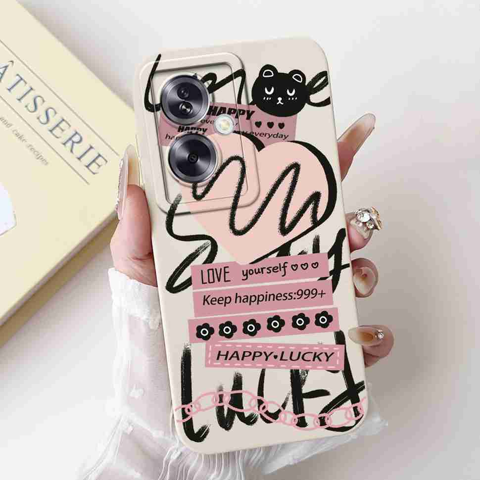 For Oppo A79 5G Case New Pattern Cover CPH2553 CPH2557 Soft Silicone Case For Oppo A 79 A79 Back Cover Bumper Housing