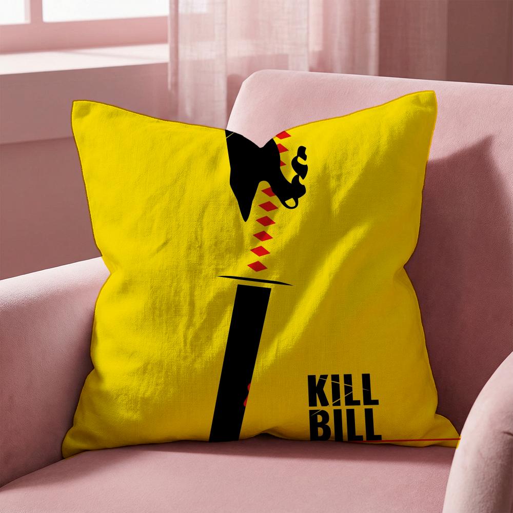 Наволочка Kill Bill для подушки, многоцелевая, для дома и автомобиля - Двусторонняя, мягкая и прочная, для повседневного использования