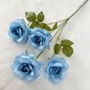 Artificial Rose Flower Wedding Hotel Restaurant Decoration Ornament Desktop