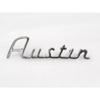 CHROME RADIATOR BADGE DECAL MONOGRAM FOR VINTAGE AUSTIN CAR |Fit For