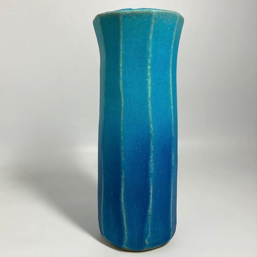 Marui Seito Shigaraki Ware Ваза Hechimon Керамическая основа для цветов Ваза для цветов Hanakiraku Seiran Высота фаски 25 см Керамика Сделано в Японии Приблизительно. МР-1-2502