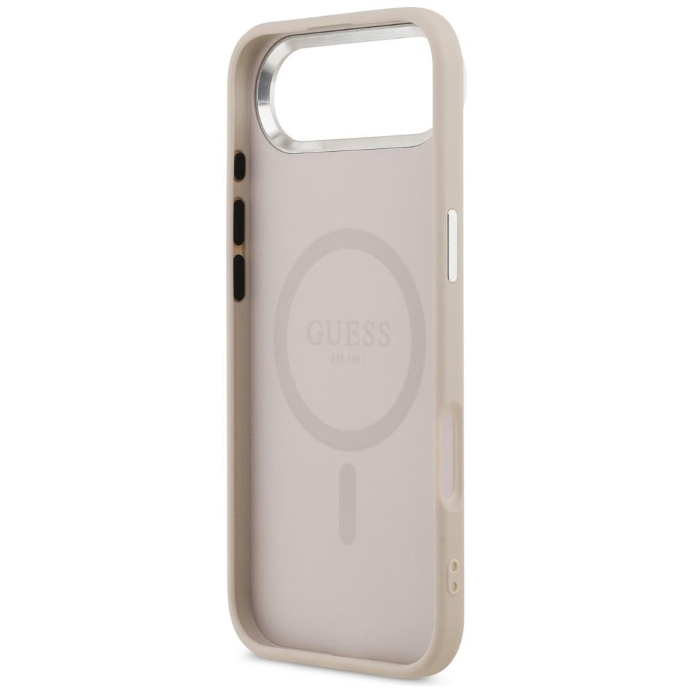 Guess Triangle Logo MagSafe Case for iPhone Air Pink