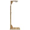 Garden Shower 219 cm Solid Acacia Wood and Stainless Steel White