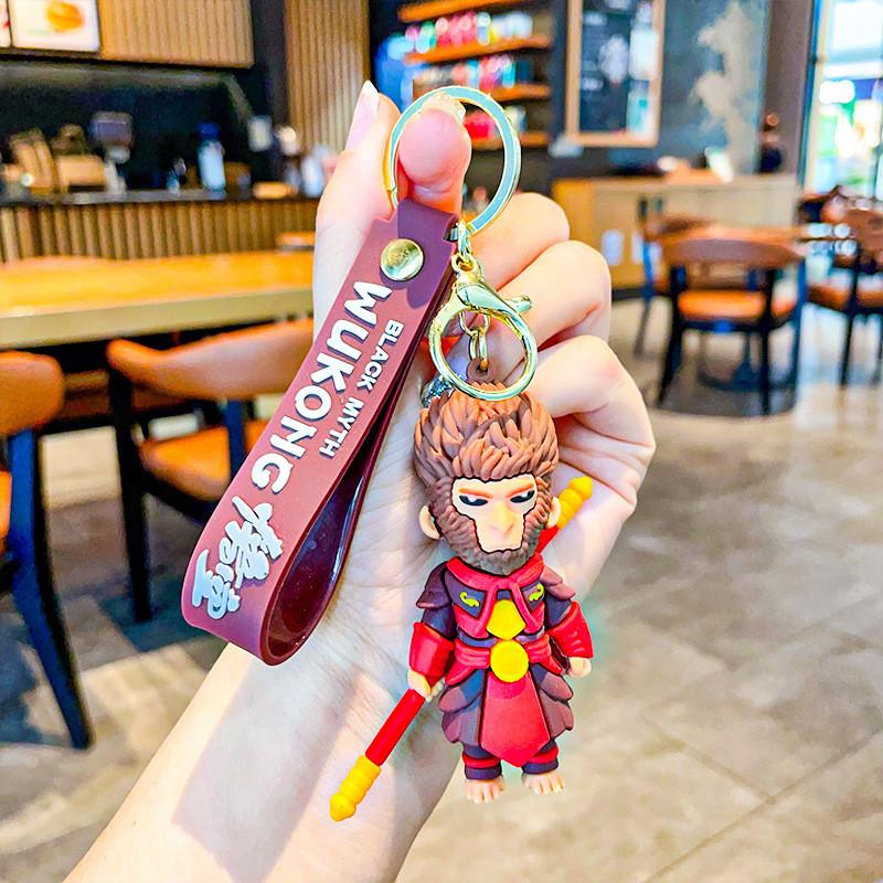 Myth Charming Black Wukong Keychain Ideal For Birthday Gifts And Occasions Special
