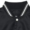 New MLB Nylon Varsity Jackets Coats Unisex Black 3AJPV0331-50BKS