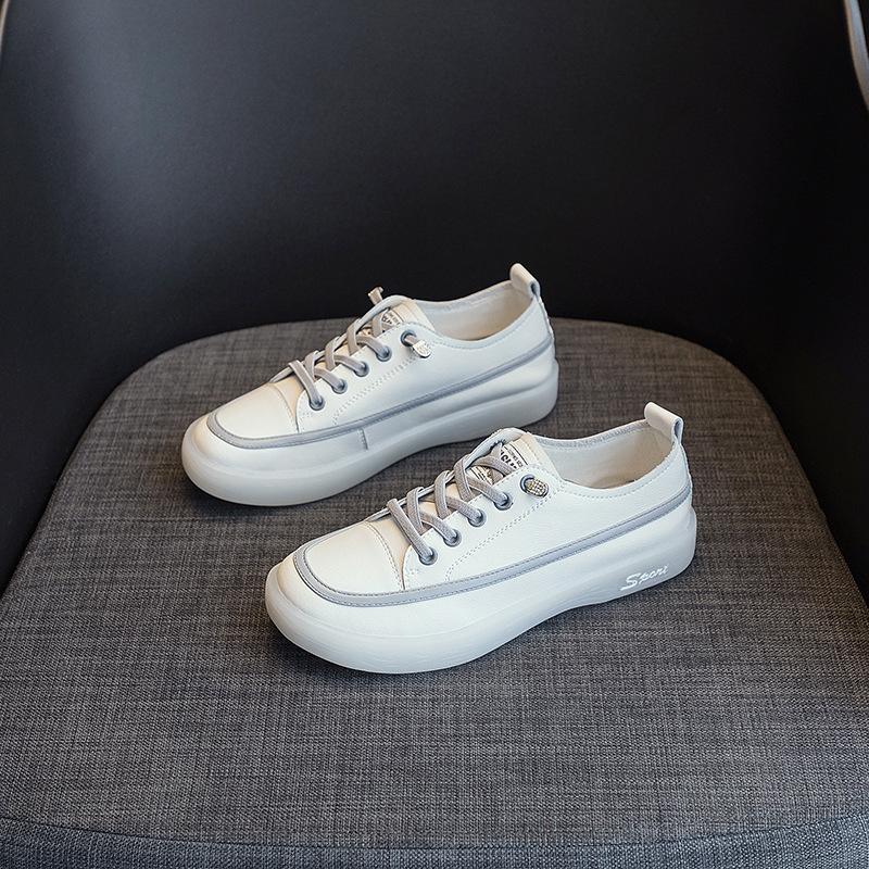 Белые туфли Повседневная обувь на плоской подошве