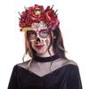 Halloween Rose Flower Crown Headband Hawaiian Mexican Hair Accessories  for Women