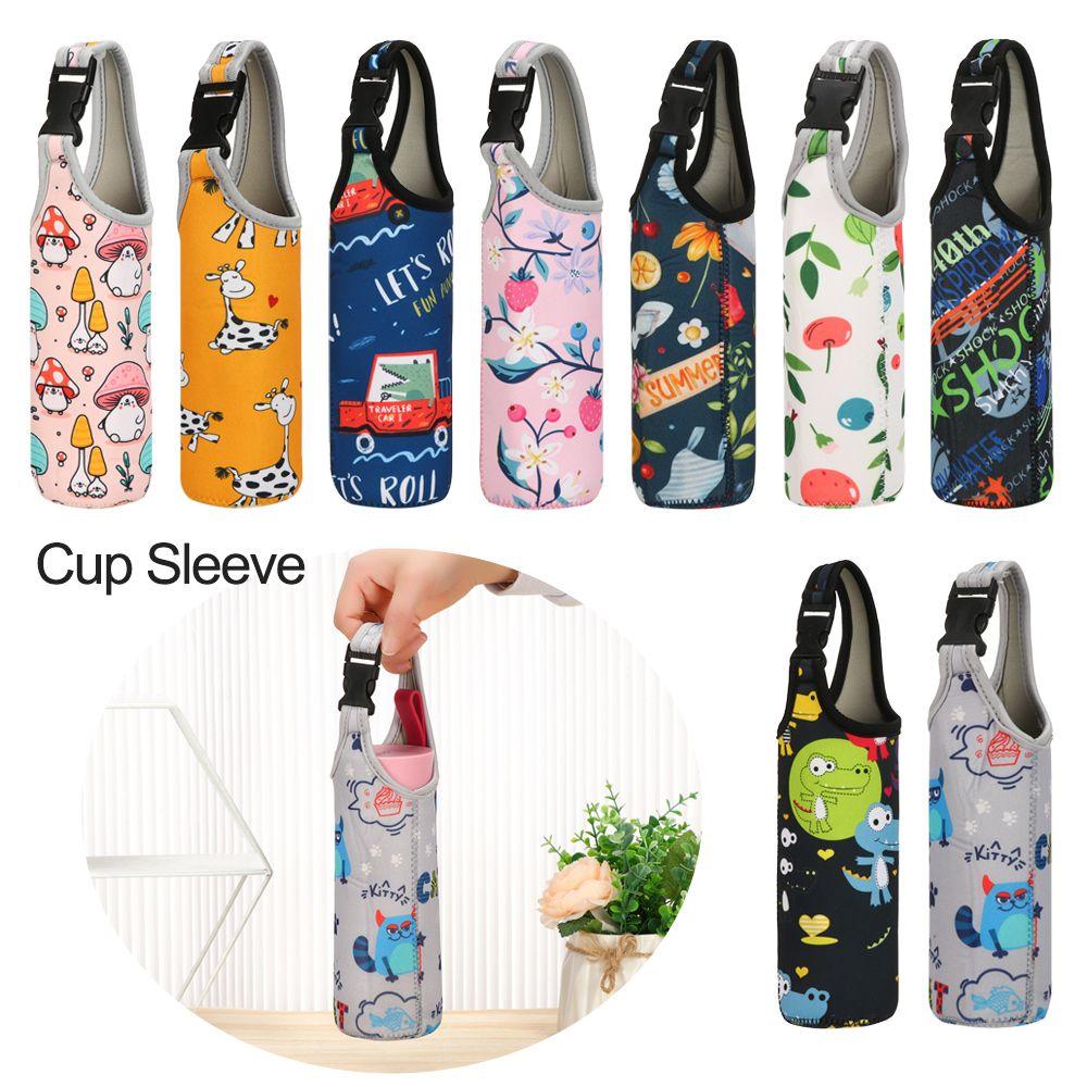 Fashion Portable Pouch Water Bottle Cover Insulated Bag Cup Sleeve Bottle Case