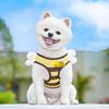 Bee Shaped Small Dog Harness And Leash Set Cartoon Puppy Walking Vest Harness with Wing for Small Dogs Cats