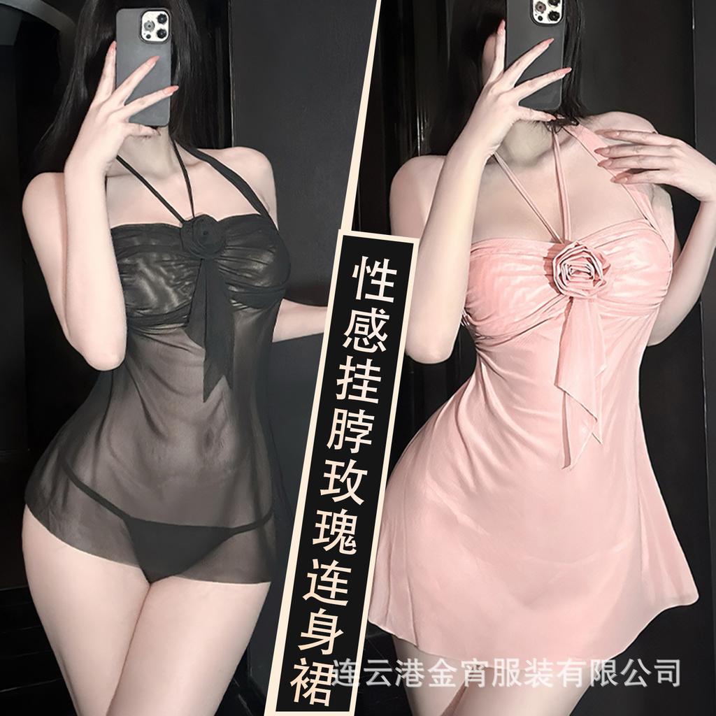 Jinxiao Erotic Underwear, sexy nightgown, pure Desire Seductive uniform pajamas qqny, abstinence style, fun clothes pajamas for girls.