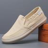 Мода 2025 Мужская парусиновая обувь Весна Лето Повседневная Низкий верх Слипоны Корейская версия Тренд Ленивая обувь для вождения BD23045