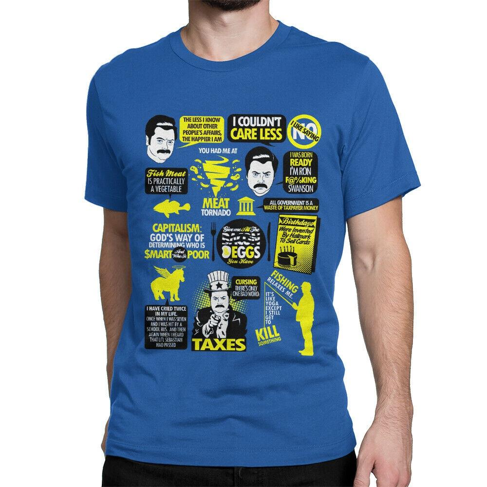 Parks And Recreation Tv Unisex T-shirt Ron Swanson Quote Tee