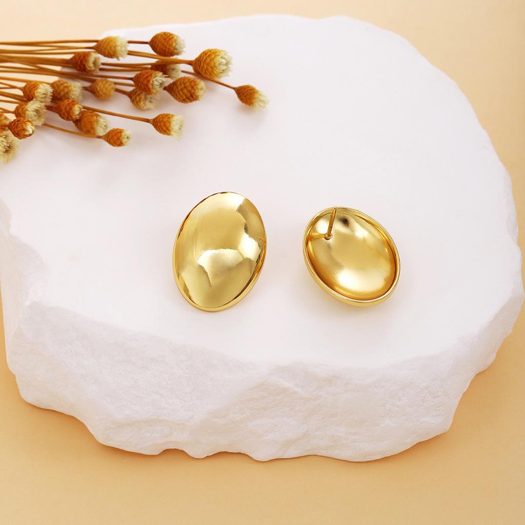Spiral Maple Leaf Love Hollow Irregular Earrings, Heavy Industry Advanced Sense Metal Style Fashion Temperament Earrings